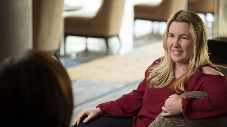 Lori, paciente de IP